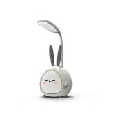Ccykxa - lapin gris Lampe de bureau portable à led