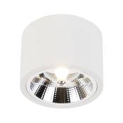 Expert - Spot plafond, plafonnier - 1 lumière - ø 12 cm - Blanc - Moderne - éclairage intérieur - Salon - Blanc - Qazqa