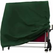 Housse de protection pour table de ping-pong 210D étanche pour intérieur et extérieur,vert,165x70x185cm