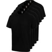 Lot de 5 tee-shirts de travail Würth Modyf noir xxl - Noir