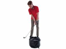 Pure2improve sac d'impact de golf noir 23 x 8 x 25