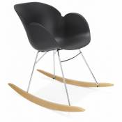 Rocking chair 'knebel' kokoon - noir