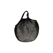 Sidebag - Sac filet en coton - 40x40 cm - noir