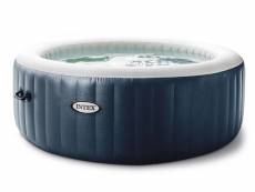 Spa gonflable purespa blue navy rond bulles 6 places - intex INT6941057418278