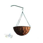 Suinga - cache-pot suspendu en coco 40 cm. Comprend