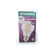 Sylvania - Ampoule led 6W ronde A60 filament 2700K 806lm culot E27 230V non-dimmable claire toledo retro 0027341