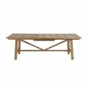 Table à rallonge Synthesis / L 230 à 300 cm - Teck - Unopiu bois naturel en bois