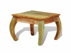 Table basse vintage bois recyclé