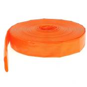 Tuyau de refoulement plat Ø 25 mm (1'') orange - Longueur