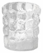Vase Matelasse / Seau à glace / Corbeille - Kartell transparent en plastique
