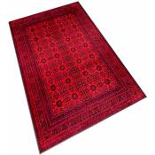 Wellhome - Tapis salon en polyester Rouge - 100x200cm - Rouge
