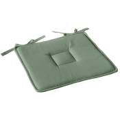 Enjoy Home - Galette plate à nouettes 40 x 40 cm lola 100% coton coloris vert argile