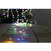 Fééric Lights And Christmas - Guirlande lumineuse solaire 20 mètres 200 MicroLED Multicolore 8 jeux de lumière - Feeric Christmas - Multicolore