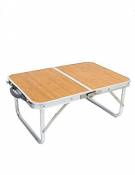 Feifei Alliage d'aluminium Portable Table Pliable Tables de Camping extérieures Type d'épaississement Ultra-léger Table de ménage Paresseux Bureau d'o