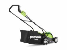 Greenworks tondeuse à gazon sans batterie 40 v g40lm35