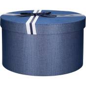 Iperbriko - Carton rond bleu 1-3 cm ø21,5h12,5
