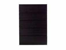 Jente - commode 5 tiroirs en bois massif de pin - couleur - noir