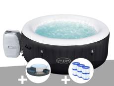 Kit spa gonflable Bestway Lay-Z-Spa Miami rond Airjet