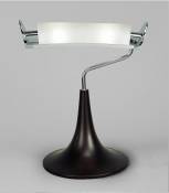 Lampe de Table Zira 2 Ampoules G9, chrome poli/verre