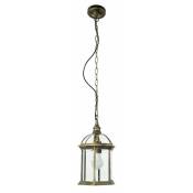 Lampe rustique suspendue or antique pour extérieur wien IP23 - Or antique - Or antique