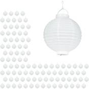 Lampion chinois LED, abat-jour papier lanterne boule