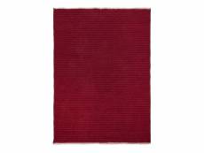 Modern tapisserie - tapis réversible rouge 160x230