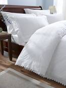 Parure de lit en Percale de Coton avec Housse de Couette
