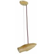 Plafonniers avec support de lampe pajaro en bois cr