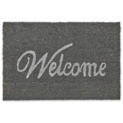 Relaxdays - Paillasson coco, tapis d'entrée Welcome,