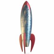 Star Cutouts Figurine en carton Fusée de l'espace Retro Rocket style de 1950- 186 cm