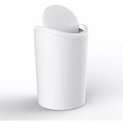 Ta-tay - Poubelle de salle de bain 6Lt blanc plastique basculant Tatay 4470101