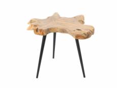 Table basse en bois et métal d70 - savana