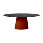 Table ovale Ankara INDOOR / 200 x 100 cm - Marbre -