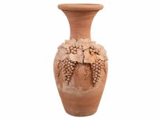 Vase conca jarre toscane en terre cuite l38xpr38xh80 cm made in italy