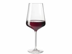 Verre à vin bordeaux transparent (lot de 6) puccini