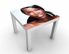 Apalis Table Basse Design Black Beauty Close Up 55x55x45cm,