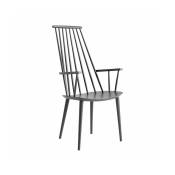 Chaise en bois de hêtre gris J 110 - HAY