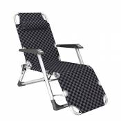 Chaises longues ZR Portable Teslin Chaise Pliante Ajustable