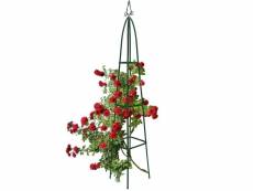 Gloriette colonne obélisque tuteur de jardin plante rosier jardin