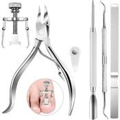 GROOFOO Coupe-ongles pour ongles incarnés Kit professionnel
