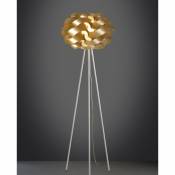 Lampadaire trépied CLOUD Gold diamètre 50x h160 cm