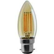Lampesecoenergie - Ampoule Led Flamme Filament Doré
