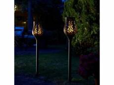 Luxform lampe led de jardin tulip 428191