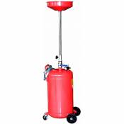 NEOLD-17 Récupérateur d'huile de vidange pneumatique 80 litres - Rouge - Varan Motors