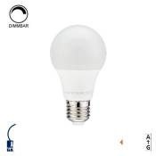 Optonica - Ampoule led Dimmable E27 A60 11W équivalent à 70W - Blanc Chaud 2700K