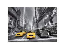 Papier peint intissé new york taxi jaune 360x270 cm
