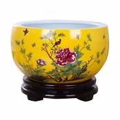 Pot de fleurs BOBE Shop en céramique de Style Chinois