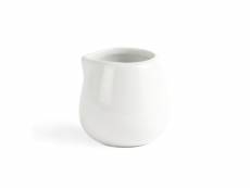 Pots à lait et crème en porcelaine blanche olympia