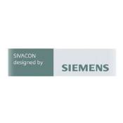Siemens - Plaque de marque pour la colonne sivacon