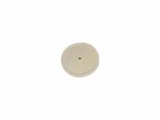 Silverline disque de polissage avec couture en spirale - beige SIL5024763036385